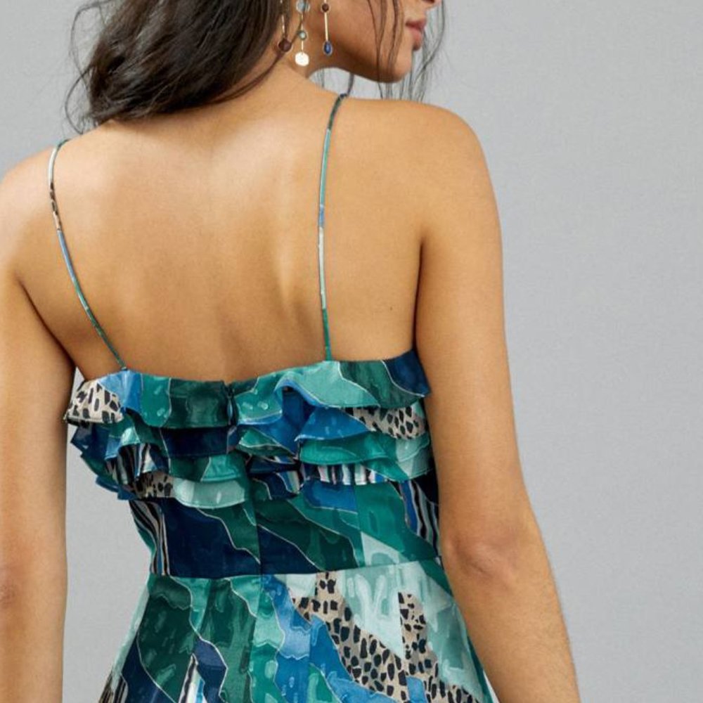 Anthropologie Ondine Ruffled Maxi Dress - Picture 8 of 12